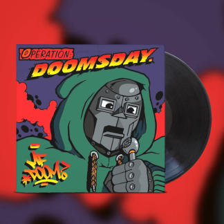 Okładka płyty winylowej artysty MF DOOM o tytule Operation: Doomsday