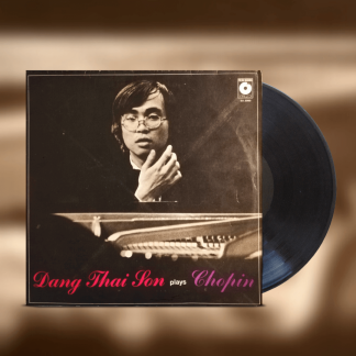Okładka płyty winylowej artysty Dang Thai Son o tytule Dang Thai Son Plays Chopin