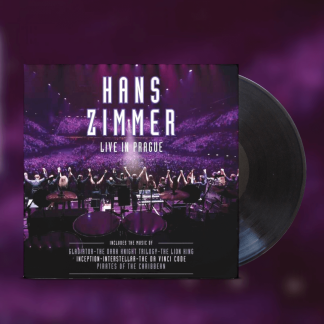 Okładka płyty winylowej artysty Hans Zimmer o tytule Live In Prague