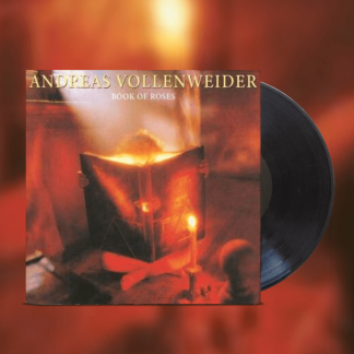 Okładka płyty winylowej artysty Andreas Vollenweider o tytule Book of Roses