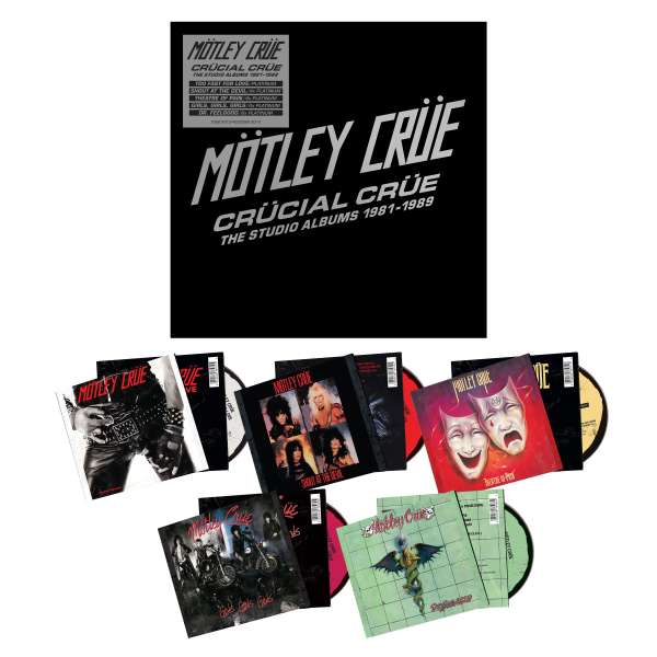 Okładka płyty CD artysty artysty Motley Crue o tytule Crucial Crue