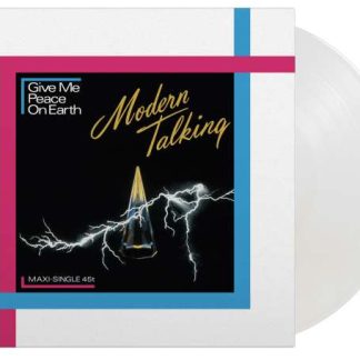 Okładka płyty winylowej artysty Modern Talking o tytule Give Me Peace On Earth