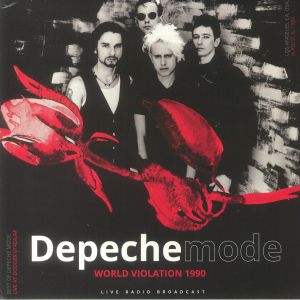 Okładka płyty winylowej artysty Depeche Mode o tytule World Violation 1990