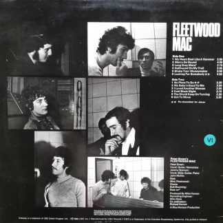 Okładka płyty winylowej artysty Fleetwood Mac o tytule Peter Green's Fleetwood Mac
