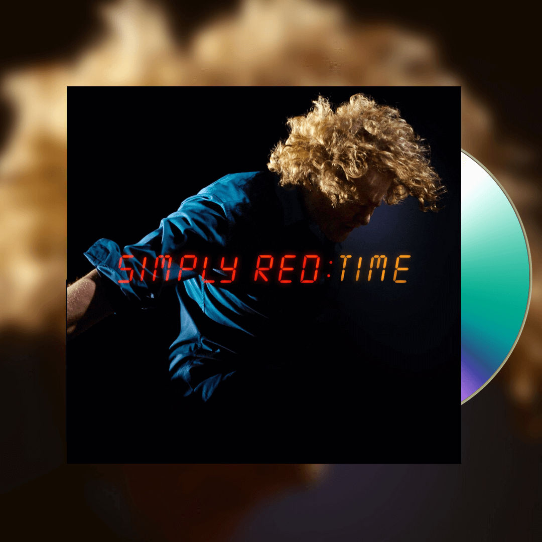 Okładka płyty CD artysty Simply Red o tytule Time