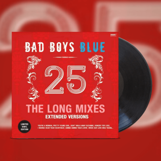 Okładka płyty winylowej artysty artysty Bad Boys Blue o tytule 25-The Long Mixes