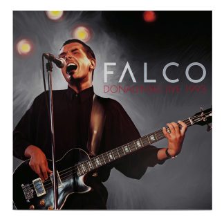 Okładka płyty winylowej artysty Falco o tytule Donauinsel Live 1993