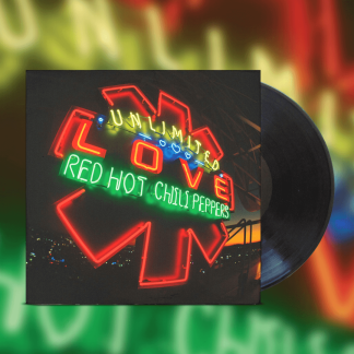 Okładka płyty winylowej artysty Red Hot Chilli Peppers o tytule Unlimited Love