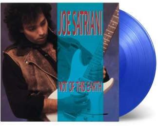 Okładka płyty winylowej artysty Joe Satriani o tytule Not Of This Earth