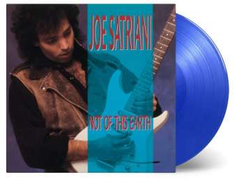 Okładka płyty winylowej artysty Joe Satriani o tytule Not Of This Earth