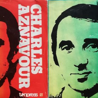 Okładka płyty winylowej artysty Charles Aznavour
