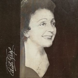 Okładka płyty winylowej artysty Edith Piaf o tytule Edith Piaf