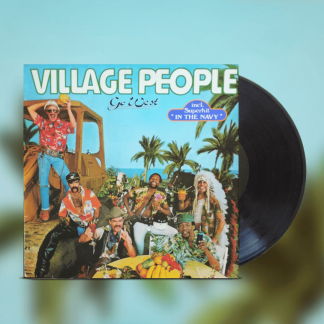 Okładka płyty winylowej artysty Village People o tytule Go West