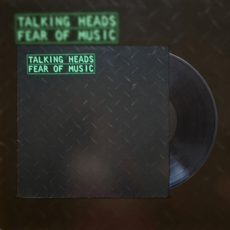 Okładka płyty winylowej artysty Talking Heads o tytule Fear Of Music