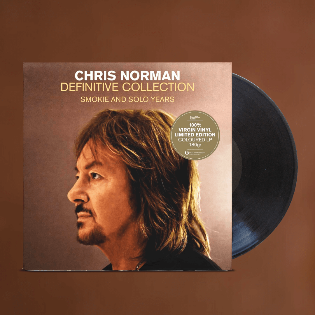 Okładka płyty winylowej artysty Chris Norman o tytule Definitive Collection