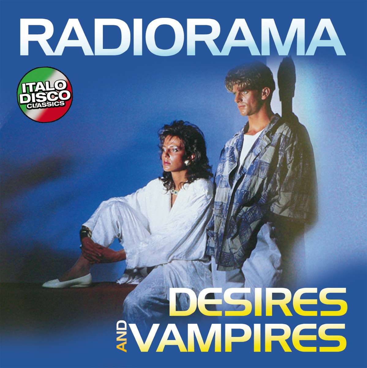 Okładka płyty winylowej artysty Radiorama o tytule Desires And Vampires