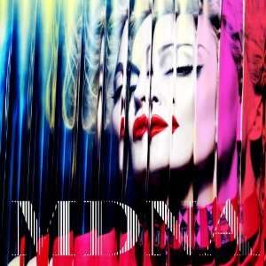 Okładka płyty winylowej artysty Madonna o tytule MDNA