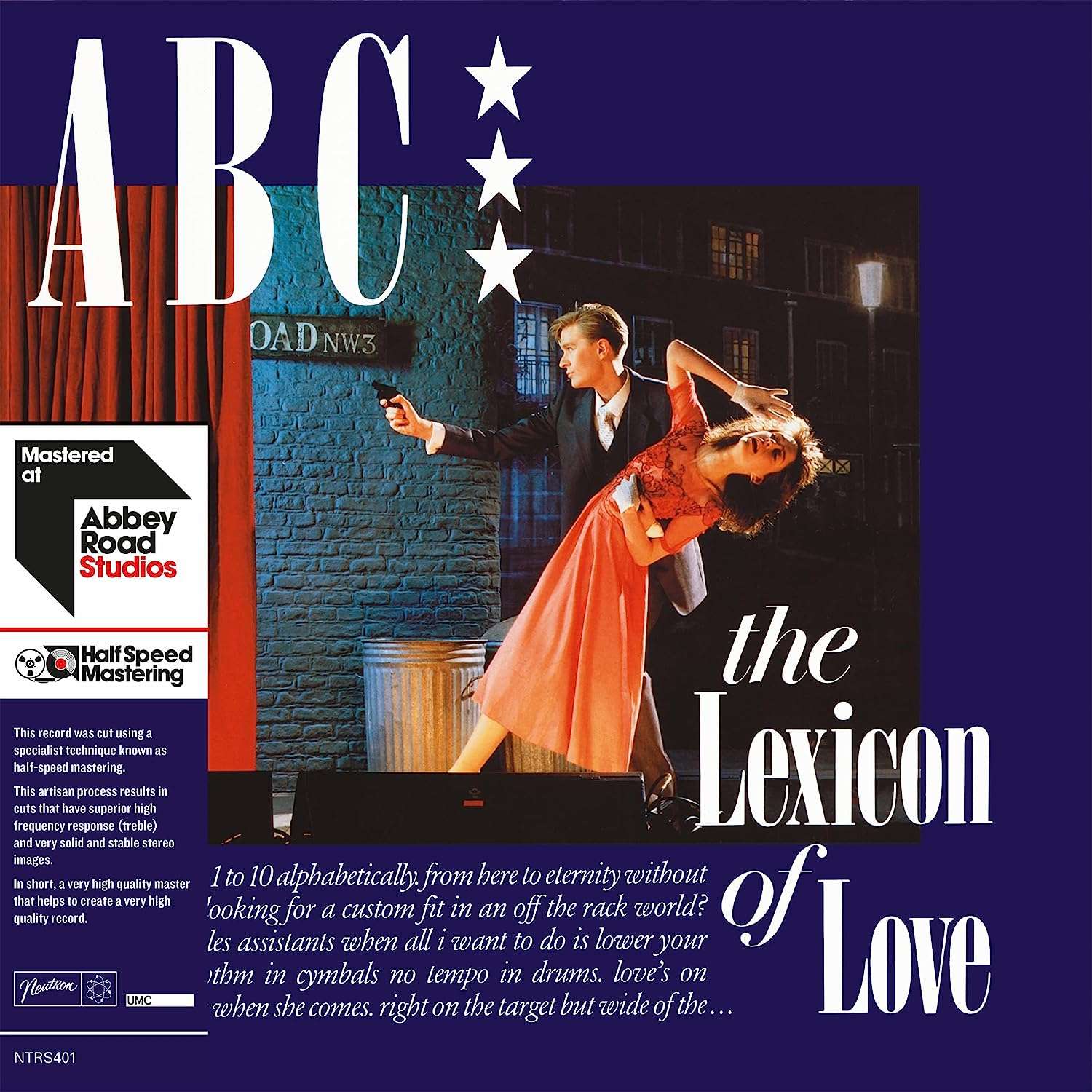 Okładka płyty winylowej artysty ABC o tytule Lexicon of Love