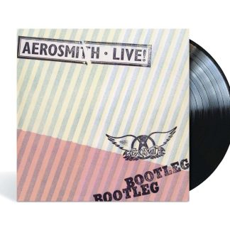 Okładka płyty winylowej artysty Aerosmith o tytule Live! Bootleg
