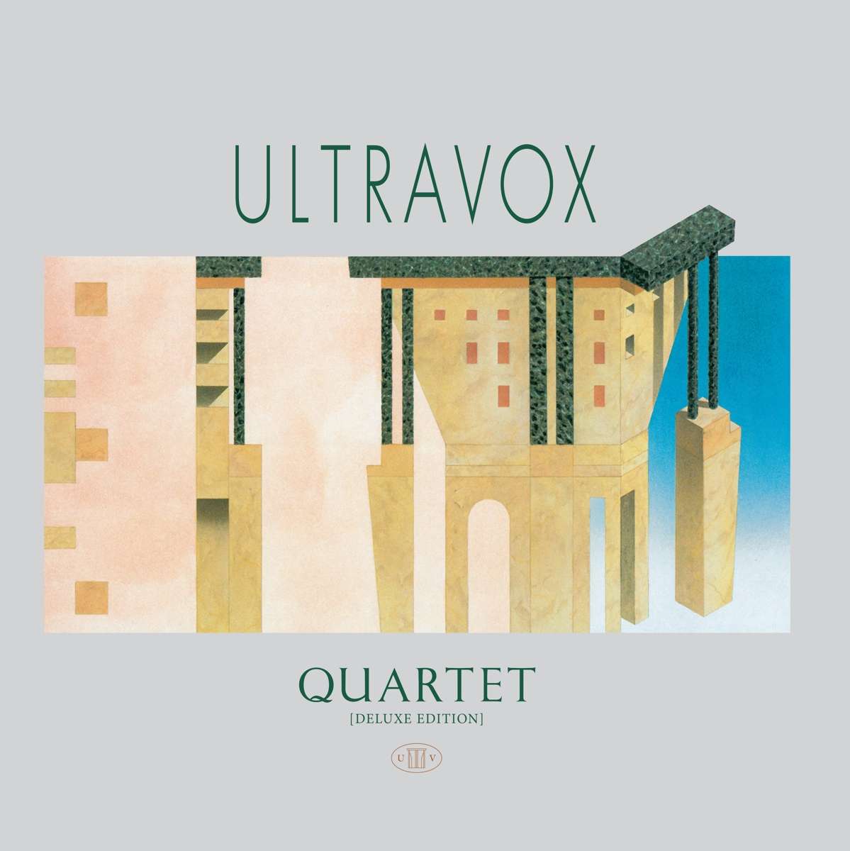 Okładka płyty winylwoej artysty The Ultravox o tytule Quartet