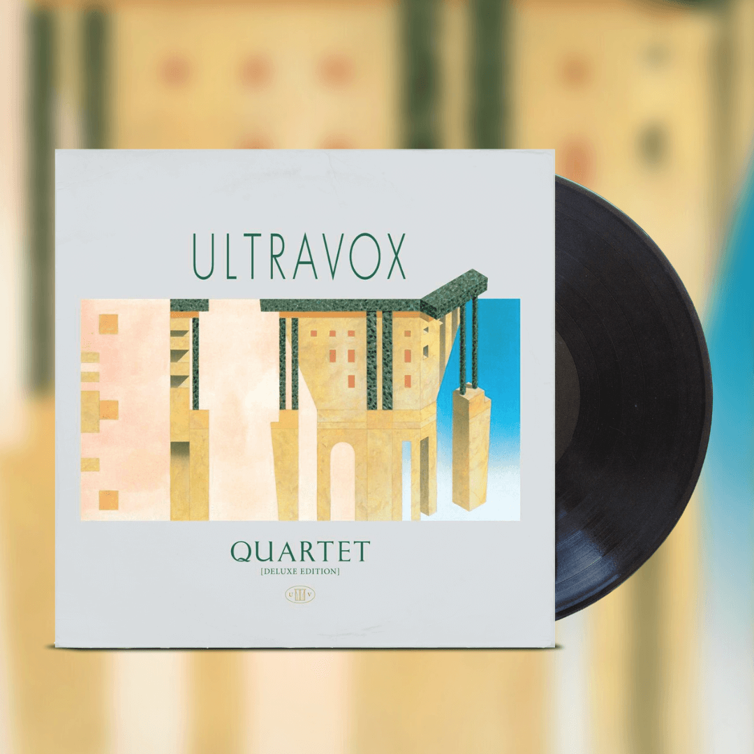 Okładka płyty winylwoej artysty The Ultravox o tytule Quartet