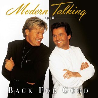 Okładka płyty winylowej artysty Modern Talking o tytule Back For Good