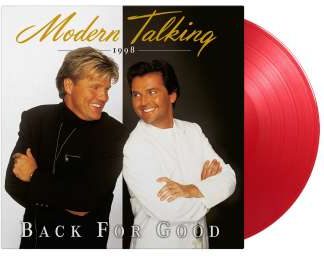 Okładka płyty winylowej artysty Modern Talking o tytule Back For Good