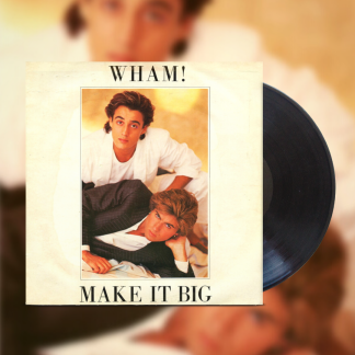 Okładka płyty winylowej artysty Wham! o tytule Make It Big