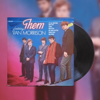 Okładka płyty winylowej artysty Them featuring Van Morrison o tytule Them featuring Van Morrison
