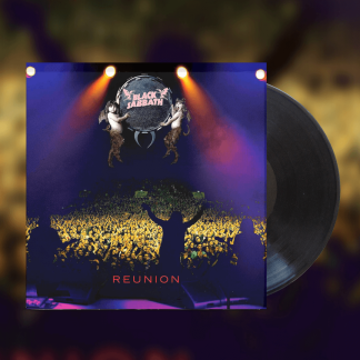 Okładka płyty winylowej artysty Black Sabbath o tytule Reunion