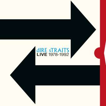 Okładka płyty CD artysty Dire Straits o tytule Live 1978-1992