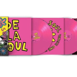 Okładka płyty winylower artysty De La Soul o tytule 3 Feet High And Rising