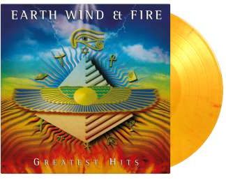 Okładka płyty winylowej artysty Earth Wind and Fire o tytule Greatset Hits