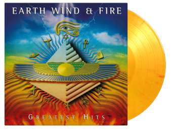 Okładka płyty winylowej artysty Earth Wind and Fire o tytule Greatset Hits