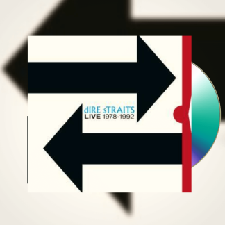 Okładka płyty CD artysty Dire Straits o tytule Live 1978-1992