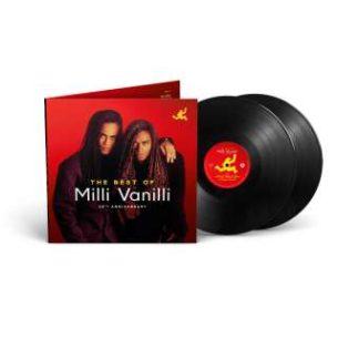 Okładka płyty winylowej artysty Milli Vanilli tytule The Best Of Milli Vanilli