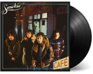 Okładka płyty winylowej artysty Smokie pod tytułem Midnight Cafe