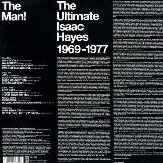 Okładka płyty winylowej artysty Isaac Hayes o tytule Ultimate Isaac Hayes 1969-1977