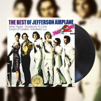 Okładka płyty winylowej artysty Jefferson Airplane o tytule The Best