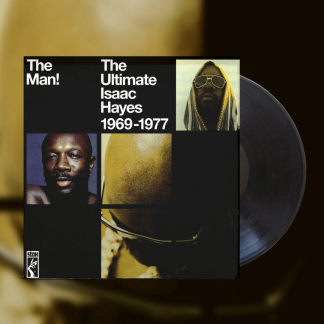 Okładka płyty winylowej artysty Isaac Hayes o tytule Ultimate Isaac Hayes 1969-1977