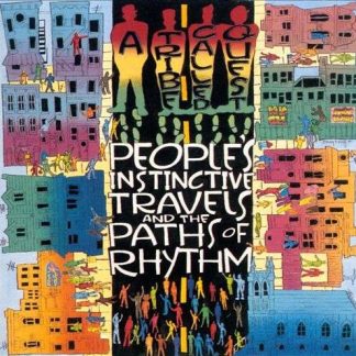Okładka płyty winylowej artysty A Tribe Called Quest o tytule People's Instinctive Travels And The Paths Of Rhythm