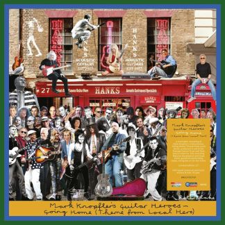 Okładka płyty winylowej artysty Mark Knopfler's Guitar Heroes o tytule Going Home (Theme From Local Heroes)