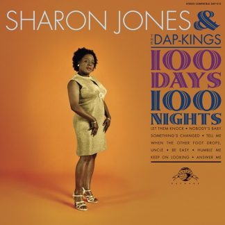 Okładka płyty winylowej artysty Sharon Jones o tytule100 Days 100 Nights