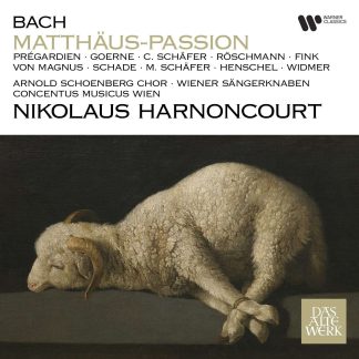 Okładka płyty winylowej artysty Johann Sebastian Bach o tytule Matthäus-Passion BWV 244