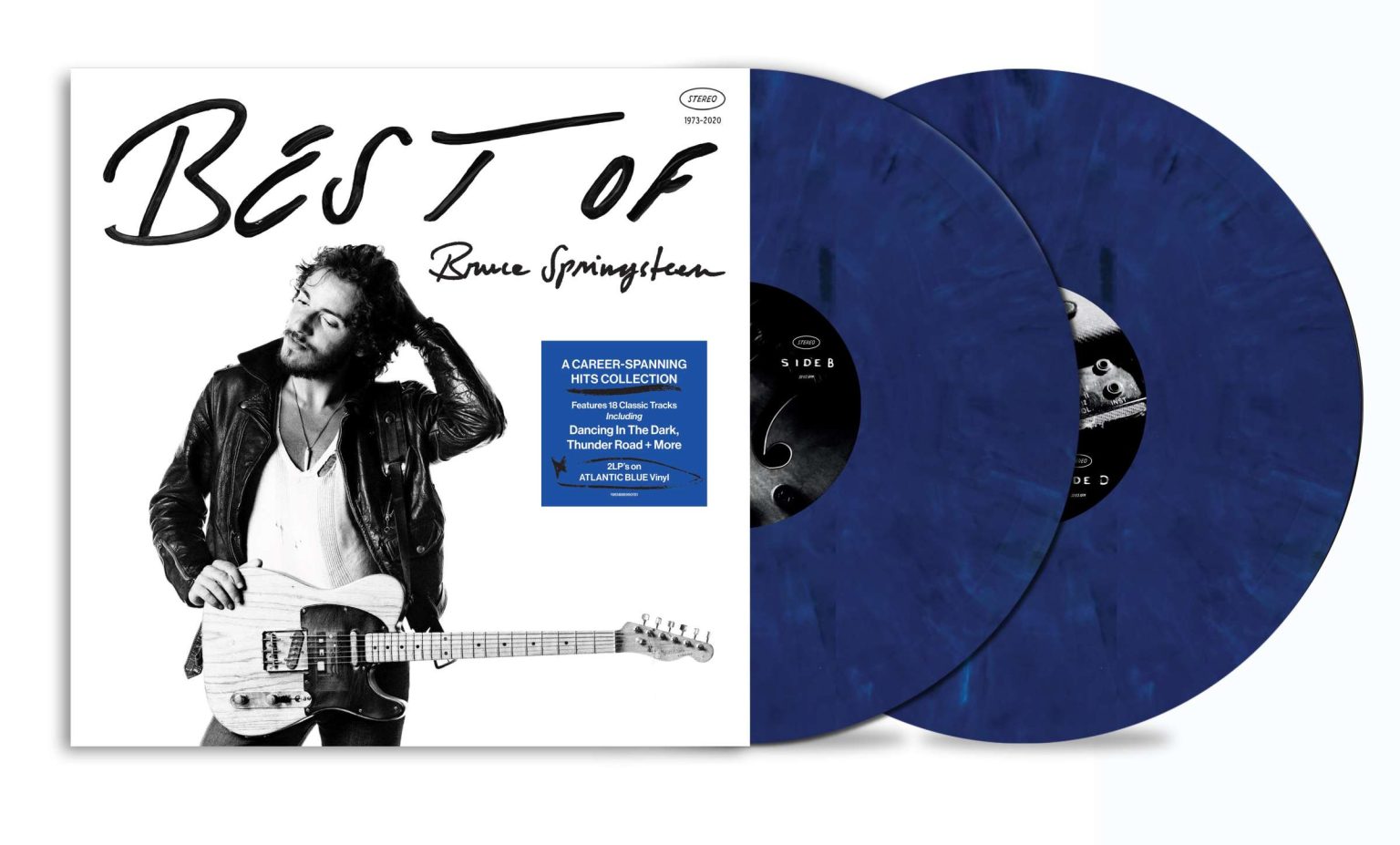 Okładka płyty winylowej artysty Bruce Springsteen o tytule Best Of Bruce Springsteen