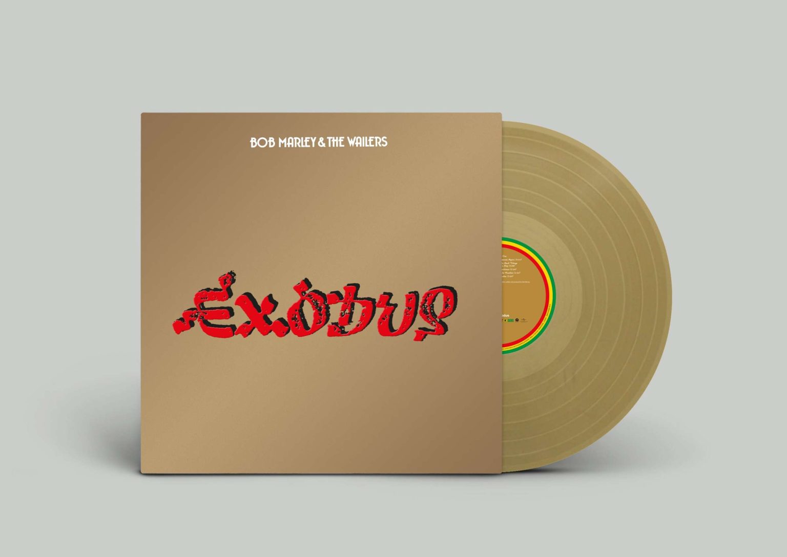 Okładka płyty winylowej artysty Bob Marley o tytule Exodus
