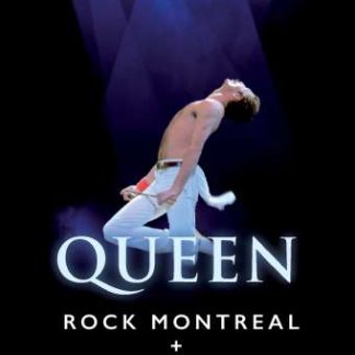 Okładka płyty Blu-ray artysty Queen o tytule Queen Rock Montreal + Live Aid