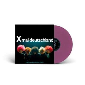 Okładka płyty winylowej artysty Xmal Deutschland o tytule Early Singles