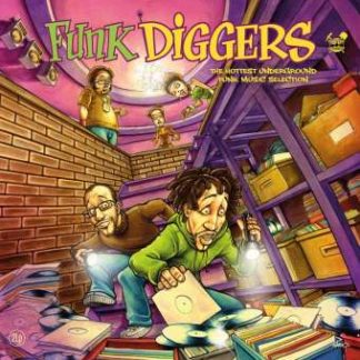 Okładka płyty winylowej artysty VA o tytule Funk Diggers