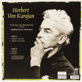 Okładka płyty winylowej artysty Ludwig Van Beethoven o tytule Symfonia numer 5